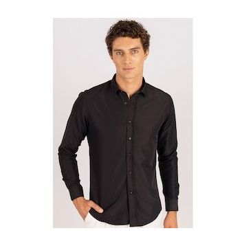 Tudors 1855031999 Slim Fit Kravatlık Erkek Gömlek