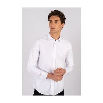 Tudors 1855031999 Slim Fit Kravatlık Erkek Gömlek