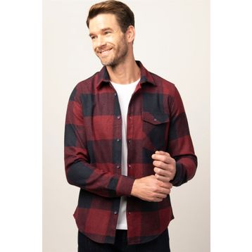 Tudors DR230018-600 Slim Fit Kışlık Oduncu Ekoseli Erkek Gömlek