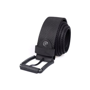 Tudors Erkek %100 Hakiki Deri 4 cm Spor Siyah Kemer