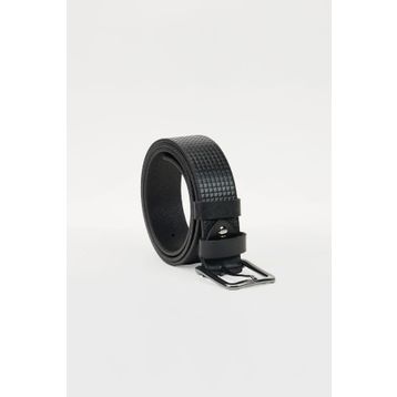 Tudors Erkek %100 Hakiki Deri 4 cm Spor Siyah Kemer