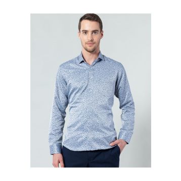 Tudors Kl17045-739 Klasik Fit Desenli Erkek Gömlek