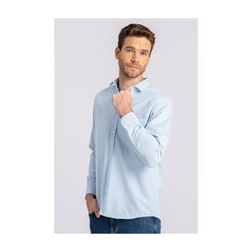 Tudors Kl17045-739 Klasik Fit Desenli Erkek Gömlek