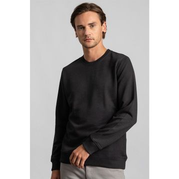 Tudors Siyah Bisiklet Yaka Basıc Unisex Sweatshirt