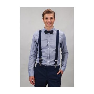 Tudors Slim Fit Dar Kesim Düz Spor Erkek Gömlek