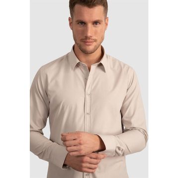 Tudors Terry Cotton Slim Fit Dar Kesim Turkuaz Erkek Gömlek
