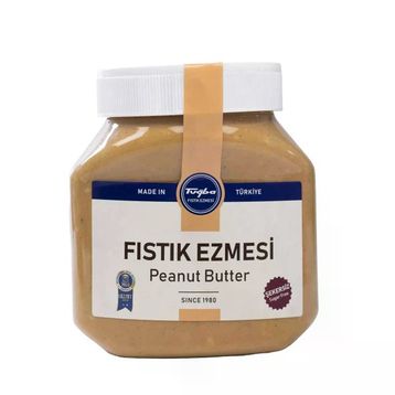 Tuğba Kuruyemiş 650 gr Şekersiz Parçacıklı Fıstık Ezmesi