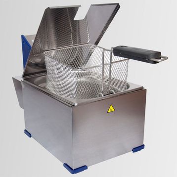 Tuğra Elektrikli 2500 W 5+5 lt 1/2' Çift Gastronom Küvetli Fritöz