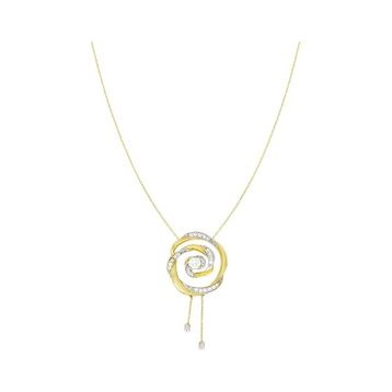 Tuğrul Altın T005083 Altın Spiral Kolye