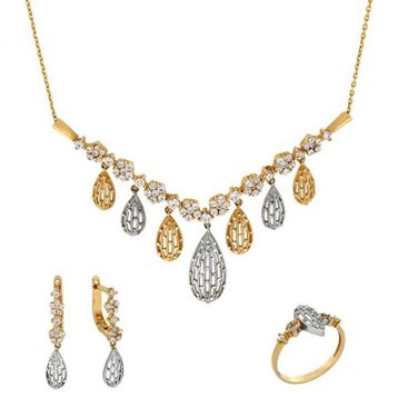Tuğrul Altın T017147 Altın Üçlü Set