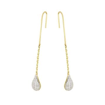 Tuğrul Altın T025824 Altın Sallantılı Küpe