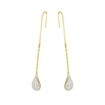 Tuğrul Altın T025824 Altın Sallantılı Küpe