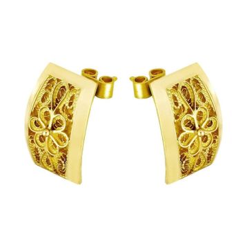 Tuğrul Altın T050350 22 Ayar Altın Küpe
