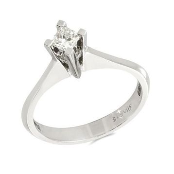 Tuğrul Altın T51 0.25 ct Pırlanta Tek Taş Yüzük