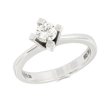 Tuğrul Altın T51 0.31 ct Pırlanta Tek Taş Yüzük