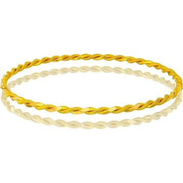 Tuğrul Altın T51 13 gr 22 Ayar İşçiliksiz Paftalı Burma Bilezik