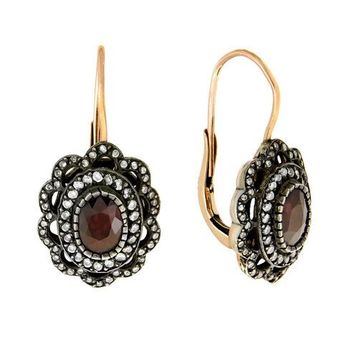 Tuğrul Altın T51 3.01 Ct Yakut Elmas Küpe
