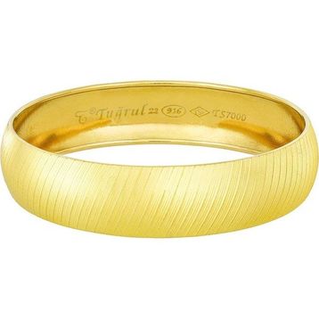 Tuğrul Altın T51 TB0015-101 15 gr 15 mm İşçiliksiz Şarnelli 22 Ayar Bilezik