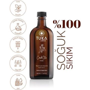 Tuka Natural 100 ml Çörekotu Yağı