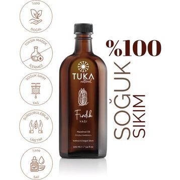 Tuka Natural 100 ml Fındık Yağı