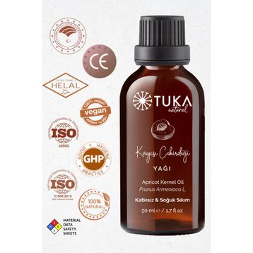 Tuka Natural 50 ml Kayısı Çekirdeği Yağı