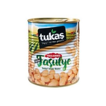 Tukaş Haşlanmış 800 gr Kuru Fasulye