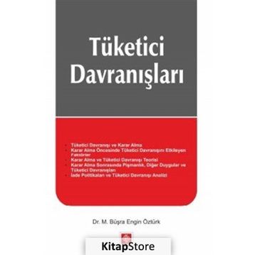 Tüketici Davranışları - Büşra Engin Öztürk