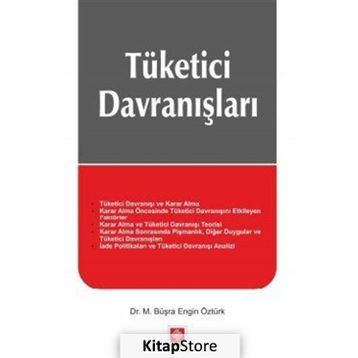 Tüketici Davranışları - Büşra Engin Öztürk