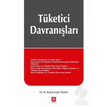Tüketici Davranışları - Büşra Engin Öztürk
