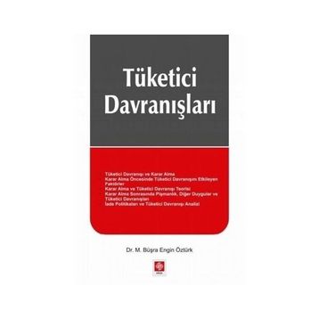 Tüketici Davranışları - Uğur Batı