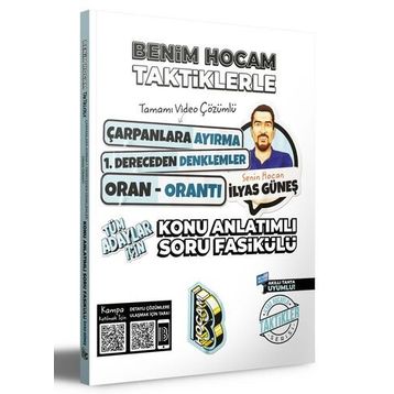 Tüm Adaylar İçin Taktiklerle Çarpanlara Ayırma Denklemler Oran Orantı Konu Anlatımlı Soru Fasikülü - Benim Hocam Yayınları