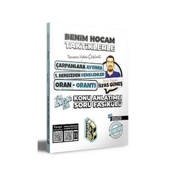 Tüm Adaylar İçin Taktiklerle Çarpanlara Ayırma Denklemler Oran Orantı Konu Anlatımlı Soru Fasikülü - Benim Hocam Yayınları