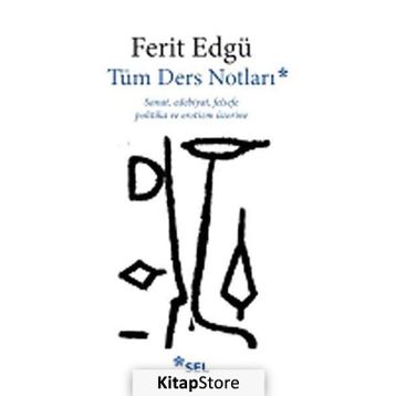 TÜM DERS NOTLARI - FERIT EDGÜ