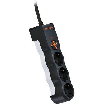 Tunçmatik TSK19010 3'lü 1050 J 1.5 mt Siyah Powersurge Akım Korumalı Priz
