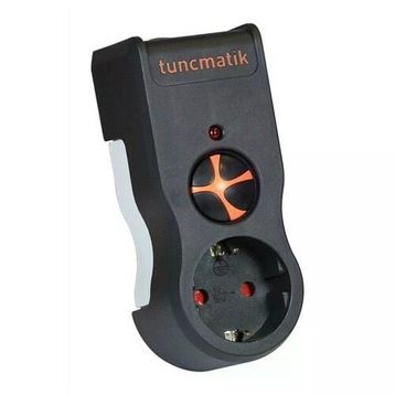 Tunçmatik TSK19020 Powersurge Siyah 1'li Akım Korumalı Priz
