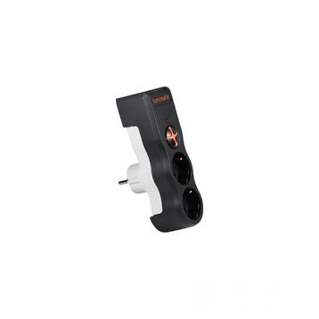 Tunçmatik TSK19022 Powersurge Siyah 2'li Akım Korumalı Priz