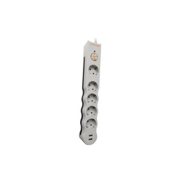 Tunçmatik TSK5015 Powersurge 5+ USB Girişli Akım Korumalı Priz