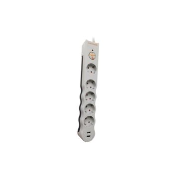 Tunçmatik TSK5015 Powersurge 5+ USB Girişli Akım Korumalı Priz