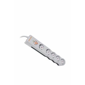 Tunçmatik TSK6134 Powersurge 1050 Joule Enerji Koruma Beyaz 5'li Priz