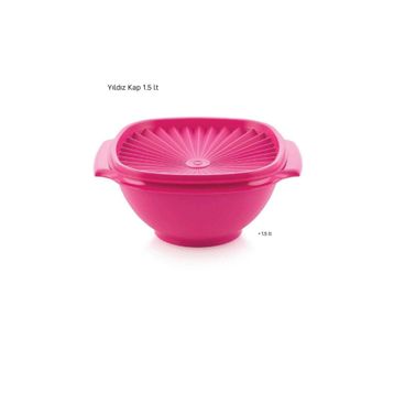 Tupperware 1,5 lt Yıldız Kapak Mayalama Kabı