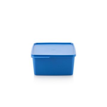 Tupperware 2.5 lt Mavi Özel Kare Saklama Kabı