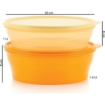 Tupperware 2'li 1-1.4 lt Mucize Şeker Saklama Kabı