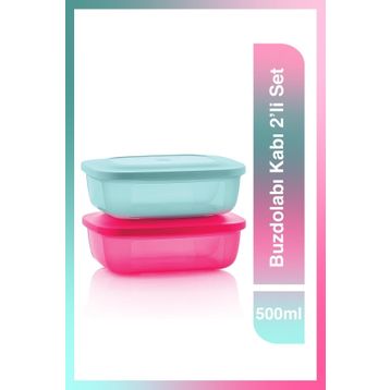 Tupperware 2'li 500 ml Buzdolabı Kabı