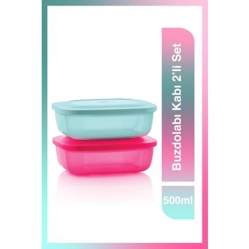 Tupperware 2'li 500 ml Buzdolabı Kabı