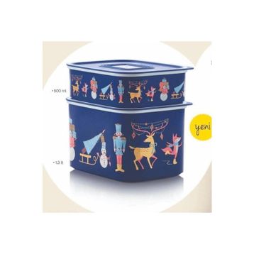 Tupperware 2'li Su Yılbaşı Saklama Seti