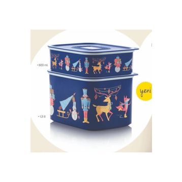 Tupperware 2'li Su Yılbaşı Saklama Seti