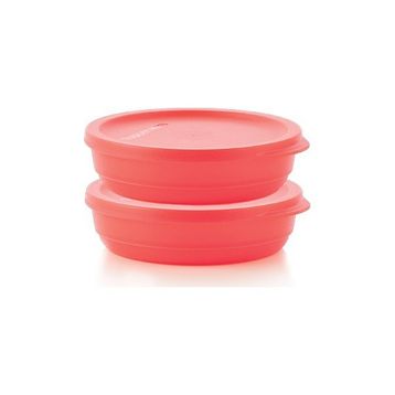 Tupperware 2x200 ml Pembe Saklama Kabı