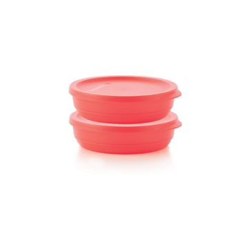 Tupperware 2x200 ml Pembe Saklama Kabı