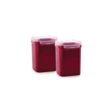 Tupperware 2x5.5 lt Özel Kare Saklama Kabı
