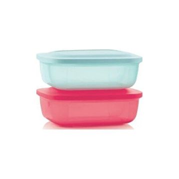 Tupperware 2x500 ml Dikdörtgen Saklama Kabı